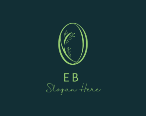 Vegetarian - Flower Styling Letter O logo design
