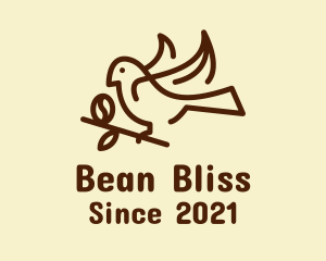 Dove Bean Branch  logo design