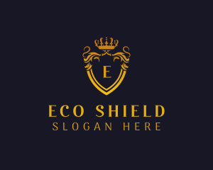 Upscale Regal Shield logo design