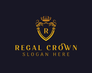 Upscale Regal Shield logo design