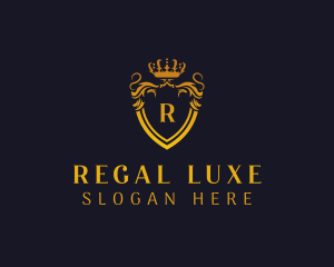 Regal - Upscale Regal Shield logo design