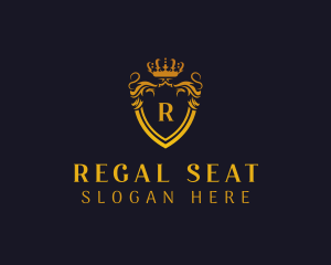 Upscale Regal Shield logo design