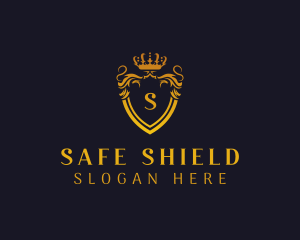 Upscale Regal Shield logo design