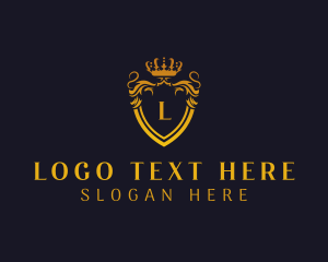 Upscale Regal Shield Logo