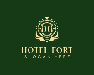 Luxury Royalty Hotel logo design