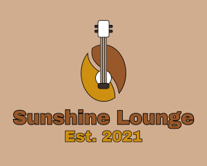 Coffee Bean Guitar logo design