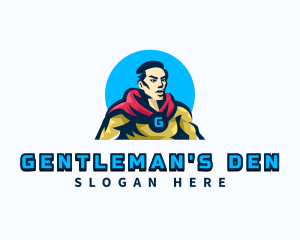 Male - Masculine Male Superhero logo design