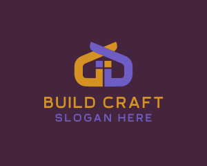 Abstract Building Shelter logo design