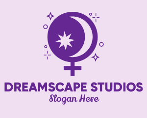 Dream - Magic Bowl Women Symbol logo design