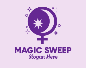 Magic Bowl Women Symbol logo design