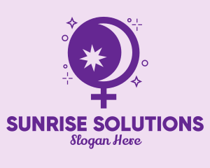 Magic Bowl Women Symbol logo design