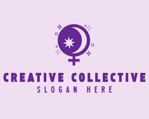 Magic Bowl Women Symbol logo design