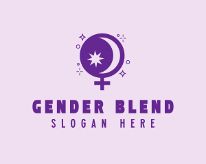 Gender - Magic Bowl Women Symbol logo design