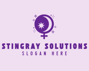 Magic Bowl Women Symbol logo design