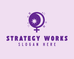 Magic Bowl Women Symbol logo design