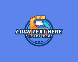 Leisure - Video Game Arcade logo design