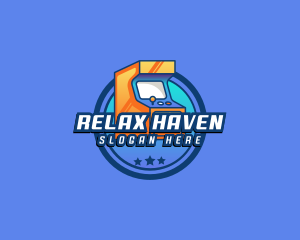 Leisure - Video Game Arcade logo design
