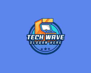 Electronic - Video Game Arcade logo design