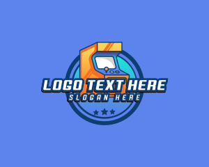 Electronic - Video Game Arcade logo design