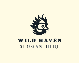 Chicken Rooster Animal logo design