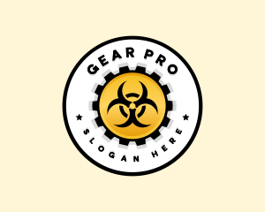 Gear - Industrial Biohazard Gear logo design