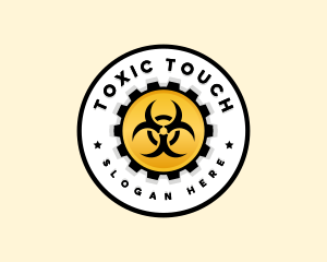 Toxic - Industrial Biohazard Gear logo design