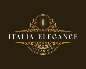 Ornament Elegant Floral logo design