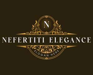 Ornament Elegant Floral logo design