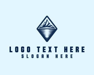 Mountain - Sea Mountain Tours logo design