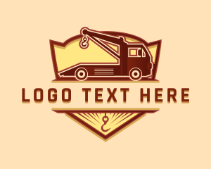 Car - Tow Truck Hook logo design
