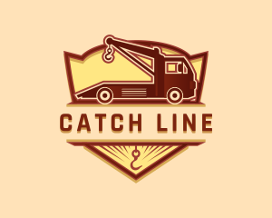 Hook - Tow Truck Hook logo design