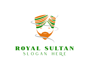 Indian Turban Man logo design