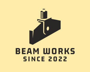 Beam - Construction Beam Clamp logo design