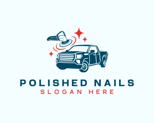 Car Polisher Detailing logo design