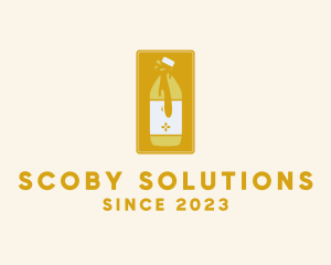 Scoby - Soda Drink Bottle logo design