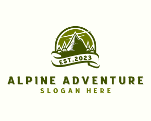 Mountain Summit Adventure logo design