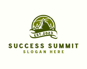 Mountain Summit Adventure logo design