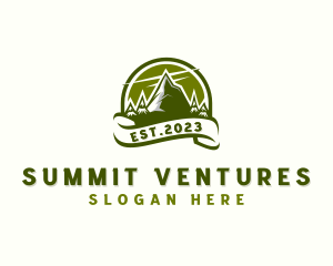 Mountain Summit Adventure logo design