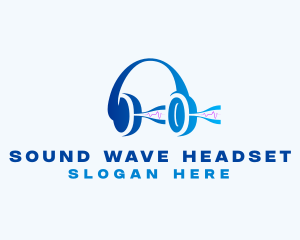 Headset - Audio Music Headset logo design