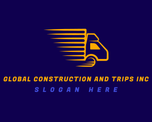 Mechanic - Logistics Truck Transportation logo design