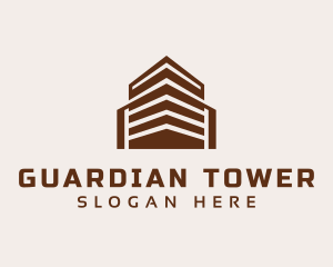 Brown Condominium Hotel logo design