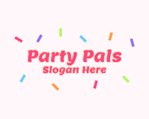 Birthday - Birthday Party Confetti logo design