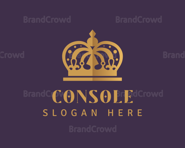 Luxury Monarchy Crown Logo