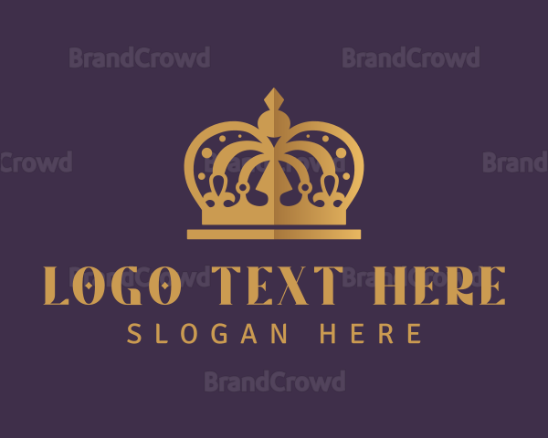 Luxury Monarchy Crown Logo