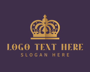 Regal - Luxury Monarchy Crown logo design