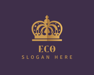 Gold - Luxury Monarchy Crown logo design