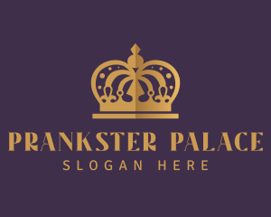 Luxury Monarchy Crown logo design