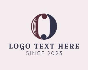 App - Antique Artisan Beauty Letter O logo design