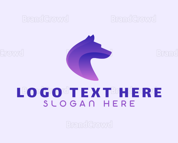 Hound Dog Pet Logo