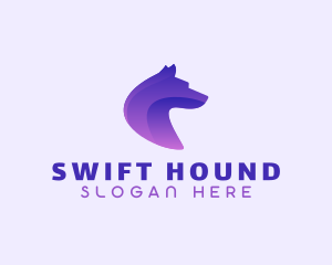 Hound Dog Pet  logo design